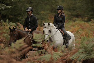 Balade à cheval en forêt dans les Yvelines (78)