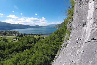 Escalade de la Baie de Grésine à Brison-Saint-Innocent (73)