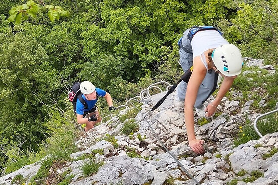 Escalade de la Baie de Grésine à Brison-Saint-Innocent (73)