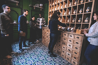 Visite et dégustation de gin en anglais à Paris 1er
