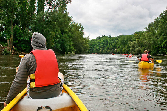 Location de Canoë Kayak à Châteauneuf - Parcours 27 km (45) - Adulte - Kayak Biplace / Monoplace