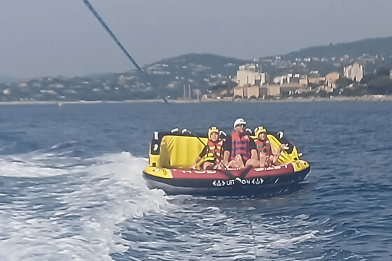 Bouée tractée à Sainte-Maxime (83)