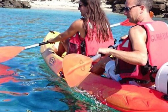 Location de canoë kayak à Bouillante excursion réserve Cousteau