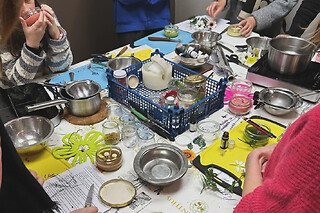 Atelier bougies florales recyclées à Schirmeck (67)