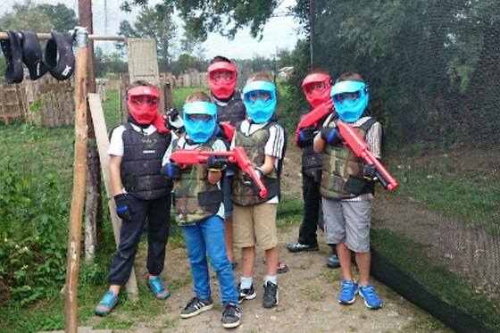 Paintball 8-12 ans près du Grand Lac à Malafretaz (01)