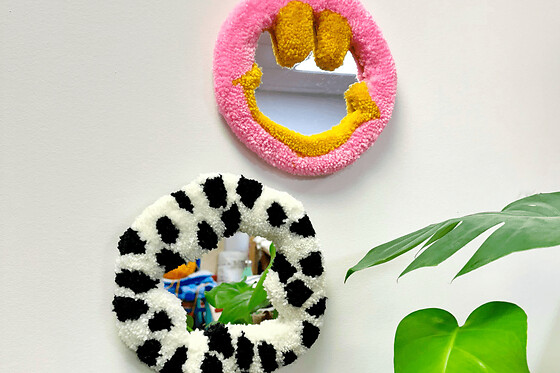 Atelier  Tufting petit miroir à Vélizy (78)