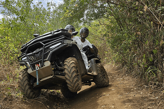 Balade en Quad depuis La Plaine de St Paul (97) - 1 Quad - 2 heures seul ou en binôme