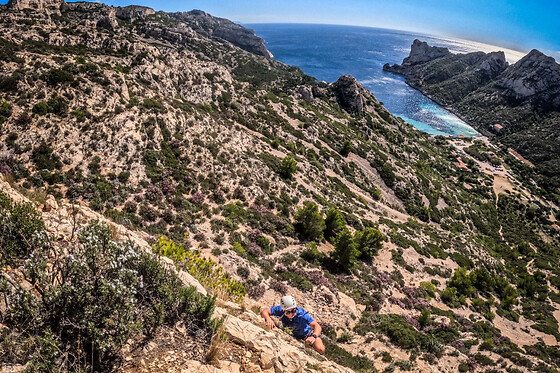 Initiation à l'escalade dans les Calanques de Marseille (13) - Demi-journée - 3 heures