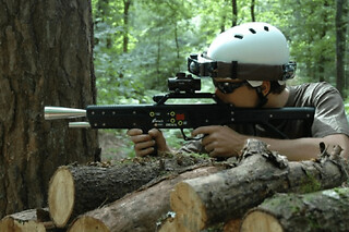 Laser Game Outdoor à Préaux (76) - Pack Sniper : 1h Laser + Paintball 200 billes