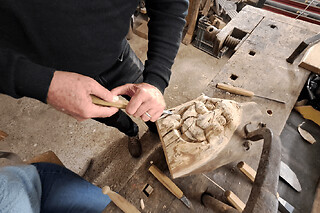 Initiation à la sculpture de visages à Habère-Lullin (74)