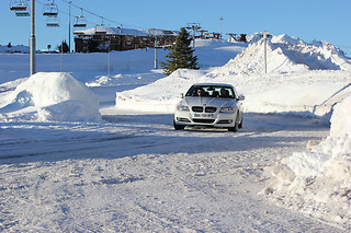 Conduite sur glace - Circuit de l'Éclose - Huez (38)