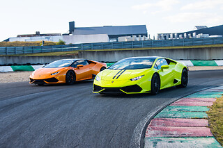 Pilotage Lamborghini Huracan (4 tours) sur le Circuit de Nogaro (2.2km)