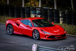 Découverte Ferrari F8 Tributo (3 tours) sur le Circuit de Bresse (71)