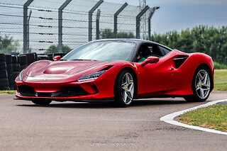 Découverte Ferrari F8 Tributo (3 tours) sur le Circuit de Bresse (71)