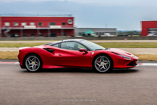 Découverte Ferrari F8 Tributo (3 tours) sur le Circuit de Bresse (71)
