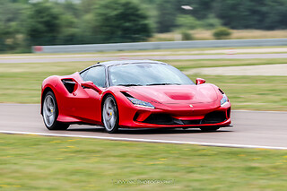 Découverte Ferrari F8 Tributo (3 tours) sur le Circuit de Bresse (71)
