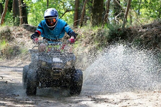 Parcours en Pocket Quads et Motos à Carnac (56)
