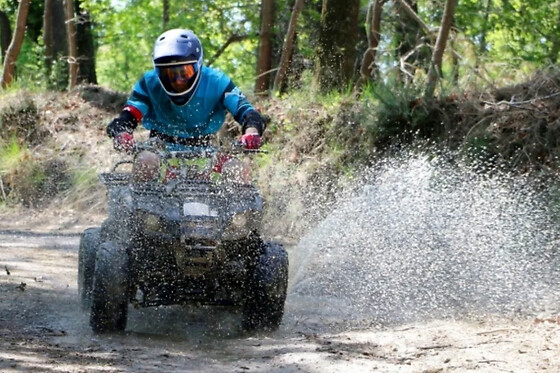Parcours en Pocket Quads et Motos à Carnac (56)
