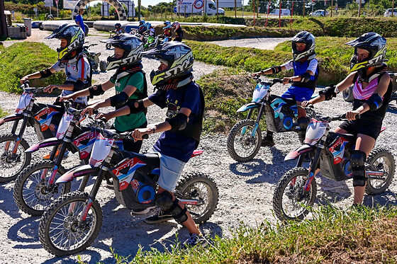 Parcours en Pocket Quads et Motos à Carnac (56)