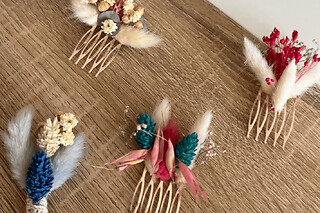 Atelier bijoux de tête en fleurs à Paris 12ème - Tarif parent/enfant