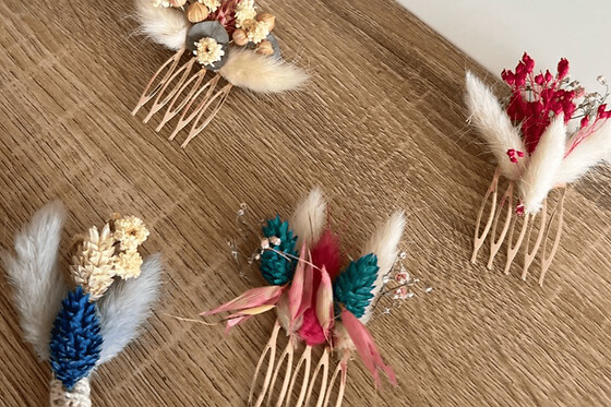 Atelier bijoux de tête en fleurs à Paris 12ème - Tarif parent/enfant