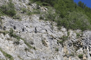 Via ferrata de Marcelinas près d'Embrun (05)