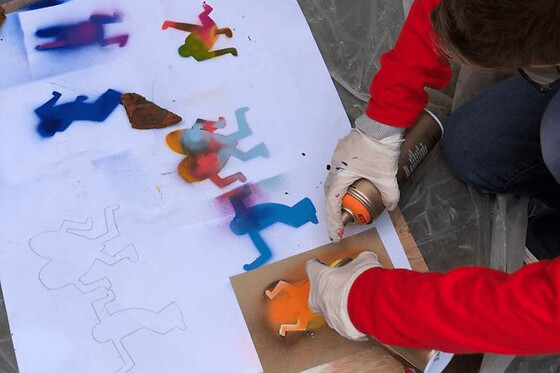 Atelier artistique à domicile à Angers (49)