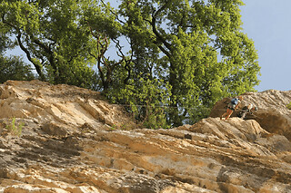 Escalade sur les Gorges du Chassezac en Ardèche (07)