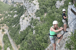 Via Ferrata du Thaurac à Saint-Bauzille-de-Putois (34)