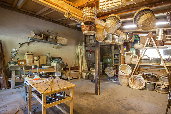 Atelier panier rond en osier à La Petite-Pierre (67)