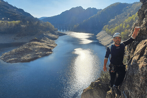 Via Ferrata au Lac de Villefort (48)