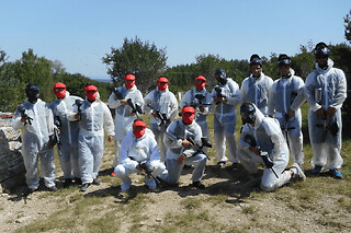 Paintball près de Vallon-Pont-d'Arc (07)
