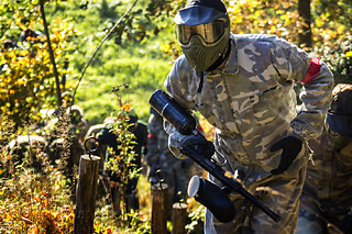 Paintball à Niévroz (01) - Paintball Soldat 300 billes