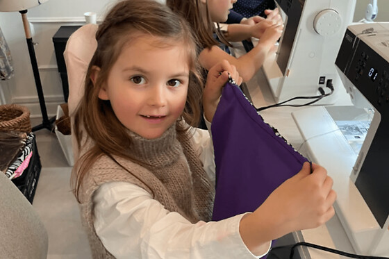 Atelier d'initiation à la  couture parent/enfant à Biarritz (64)