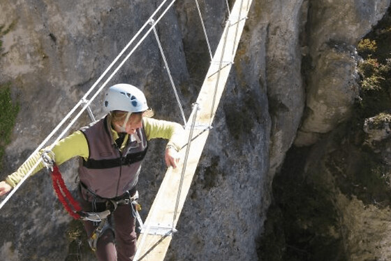 Via Ferrata de Liaucous au cœur des Gorges du Tarn