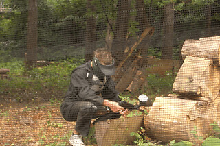 Paintball  à Saint-Béat au bord du lac de Géry (31)