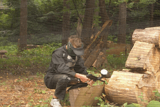 Paintball  à Saint-Béat au bord du lac de Géry (31)