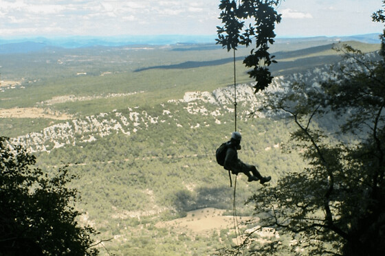 Parcours rando-rappel du Pic Saint Loup (34)