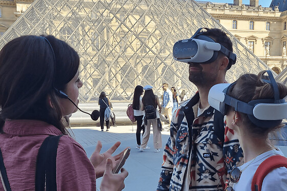 Visite guidée en réalité virtuelle au Louvre - Tarif jeune
