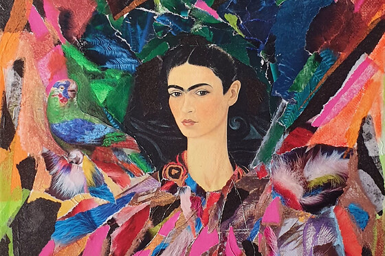 Atelier de collage sur toile à Paris 20ème