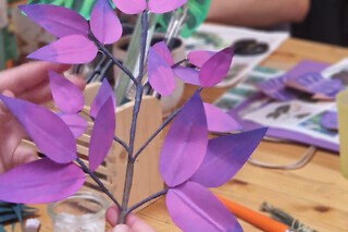 Atelier création de plante en papier à Villeurbanne (69)
