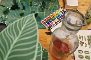 Atelier création de plante en papier à Villeurbanne (69)