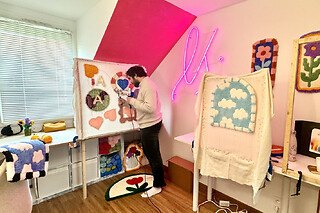 Atelier d'initiation au tufting à Verneuil Sur Seine (78)