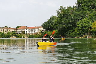 Location de Canoë eau vive  : journée sur le Gave d'Oloron (40)