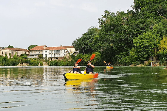 Location de Canoë eau vive  : journée sur le Gave d'Oloron (40)