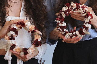 Atelier Couronne de fleurs séchées à Paris 11ème