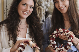 Atelier Couronne de fleurs séchées à Paris 11ème
