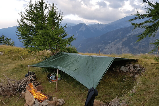 Stage de survie sur 3 jours dans le Mercantour (06)