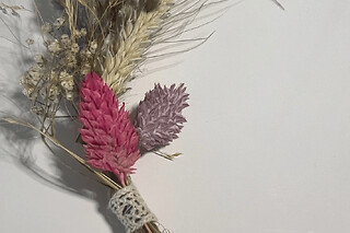 Atelier couronne de Tête en fleurs séchées à Paris 12ème - Tarif parent/enfant