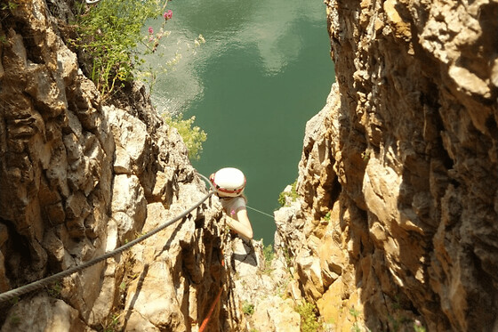 Via Ferrata du Vidourle à Saint-Sériès (34)